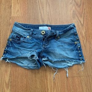 G By Guess Jean Shorts